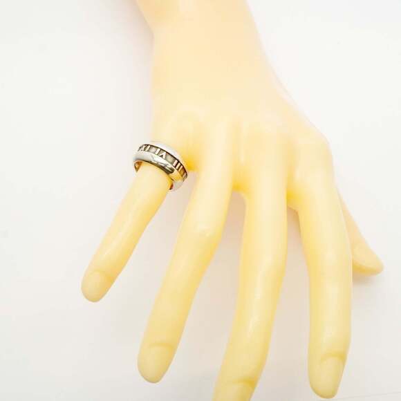 Tiffany Atlas Ring, Silver 925, Size 9.5, Women's